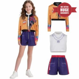 Costume Kids Girls Cosplay 3-14years- Toddler Halloween Costumes Outfit For Party Stage