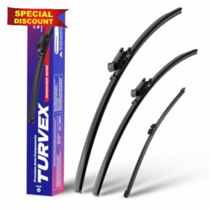 Front and Rear Windshield Wiper for Ford Kuga SUV (Jan 2013 to Apr 2020) 2013 2014 2015 2016 2017 2018 2019 2020