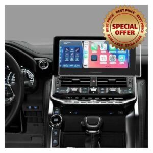 Car Navigation Screen Protector For Toyota For Land For Cruiser 300 LC300 2021-2023 Tempered Glass Screen Protector 12.3inch Car Gps Navigation TouchScree