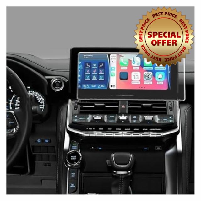 Car Navigation Screen Protector For Toyota For Land For Cruiser 300 LC300 2021-2023 Tempered Glass Screen Protector 12.3inch Car Gps Navigation TouchScree