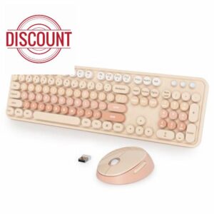 Cute Keyboard and Mouse Combo Wireless