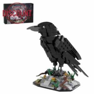 Raven Bird Building Blocks Set