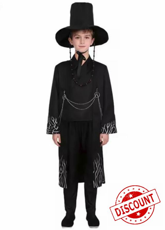 Struts Kids Kpop Hunters Style Saja Boys Black Demon Jinu Fancy Dress Costume