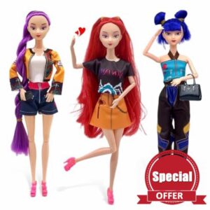 3Pcs K-p0p Dem0n Hunters Figures