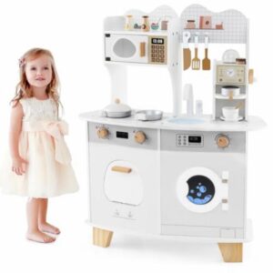 Wooden Kids Play Kitchen