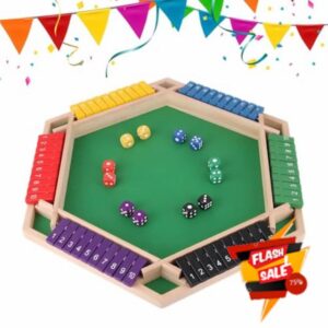Shut The Box Game 6 Players with 12/16 Dice