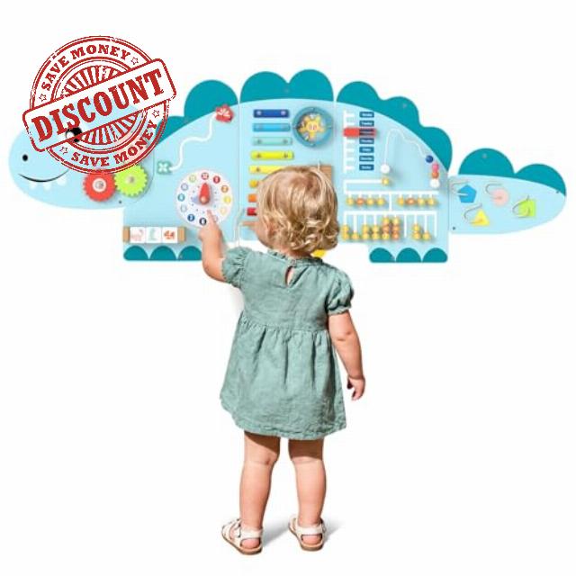 COSTWAY Activity Wall Busy Board Panels