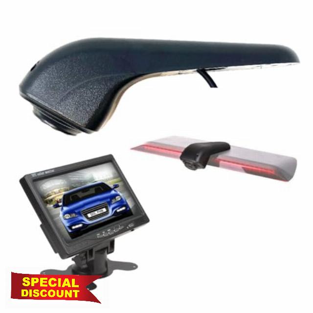 Dolphin Automotive Reversing Camera For Volkswagen VW Crafter Van 2017 Onwards & MAN TGE Panel Van (Camera + 7" Dash Monitor)