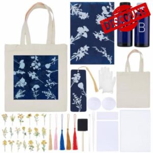WEBEEDY DIY Cyanotype Kit Include Canvas Bag