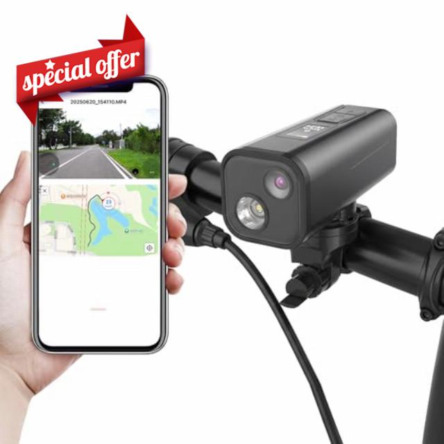 Spedal Bike Camera 4K Recorder Cycling Camera with GPS Tracker