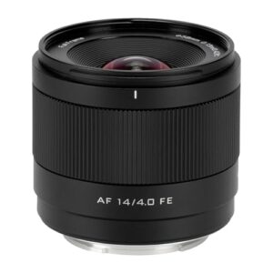 AF 14mm f/4 E Mount Full Frame Lens for Sony e-Mount