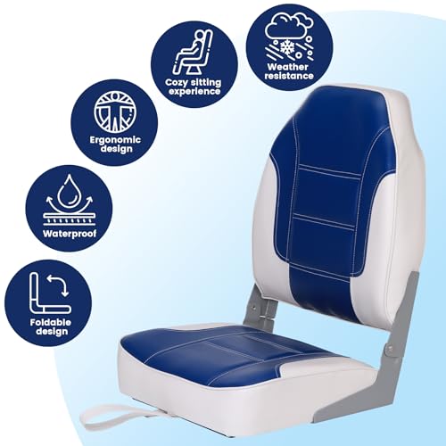 High Back Captain Chair with High-density Sponge Padded Cushions