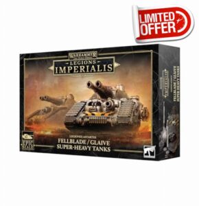 Games Workshop - Warhammer - Horus Heresy - Legions Imperalis - Fellblade/Glaive Super-Heavy Tanks [Epic Scale]