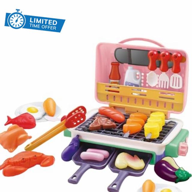 Kids BBQ Grill Toy Set