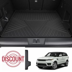 Cargo Liner Compatible with 2014-2022 Range Rover Sport Trunk Mat Cargo Mat TPE Durable Waterproof 2021 Range Rover Sport Accessories