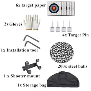 Compound Bow Set 40-70lbs Adjustable Rapid Shooter Launcher