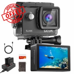 SJCAM SJ4000 4K Action Camera with 64GB Card
