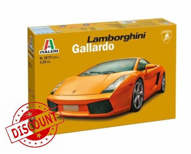 Italeri 3673 Lamborghini Gallardo 1:24 Model Ki