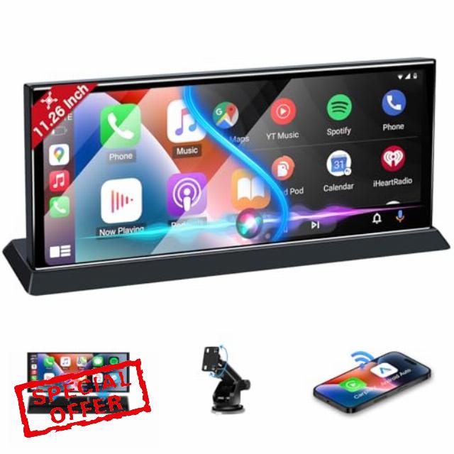 11.26 Inch Apple Carplay Screen