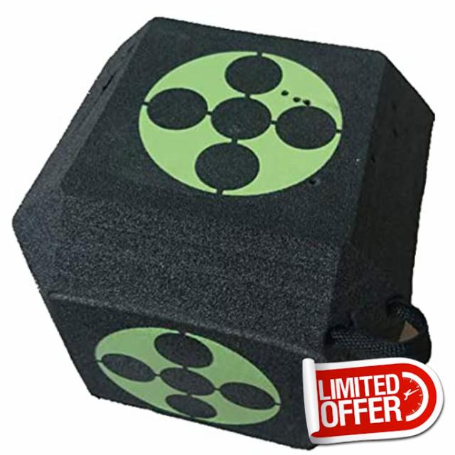 Training Target Square 3D Target Cube 6-Sided Foam Arrow Dice Self-Healing Broadhead Target