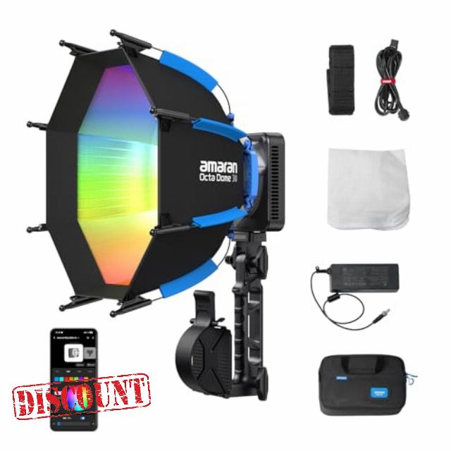 amaran Ray 120c 120W Ultra-Compact Full-Color COB Light with Bowens Mount