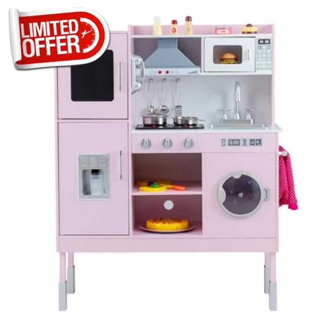 Wooden Kids Toy Kitchen