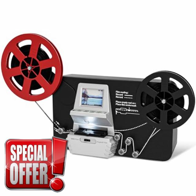 8mm and Super 8 Film to Digital Converter