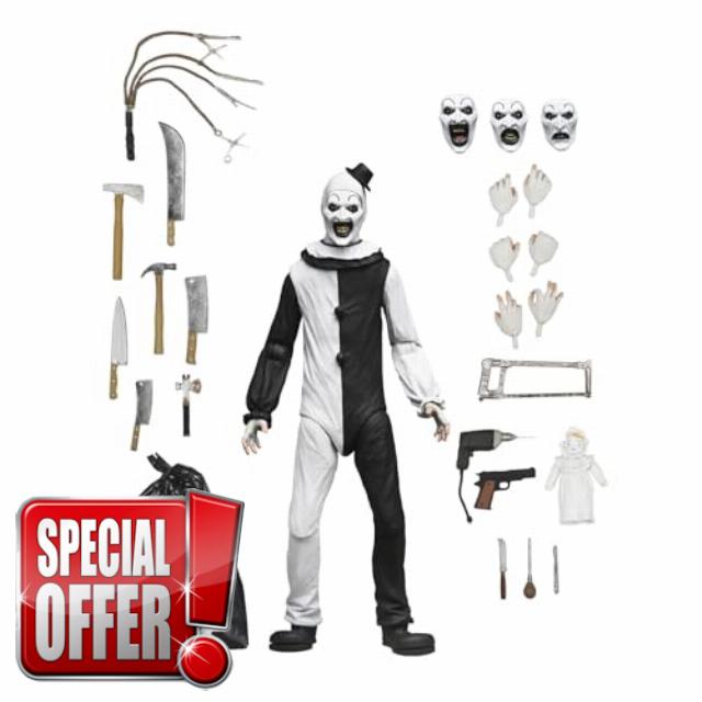 Terrifier: Art The Clown 7" Ultimate Collectible Action Figure
