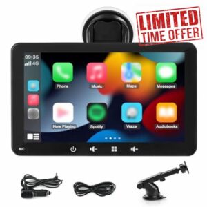 Autolink 7 inch Wireless Apple Carplay & Android Auto Car Play Screen