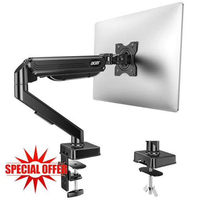 Acer Single Monitor Arm Desk Mount for 17-34 Inch Screen