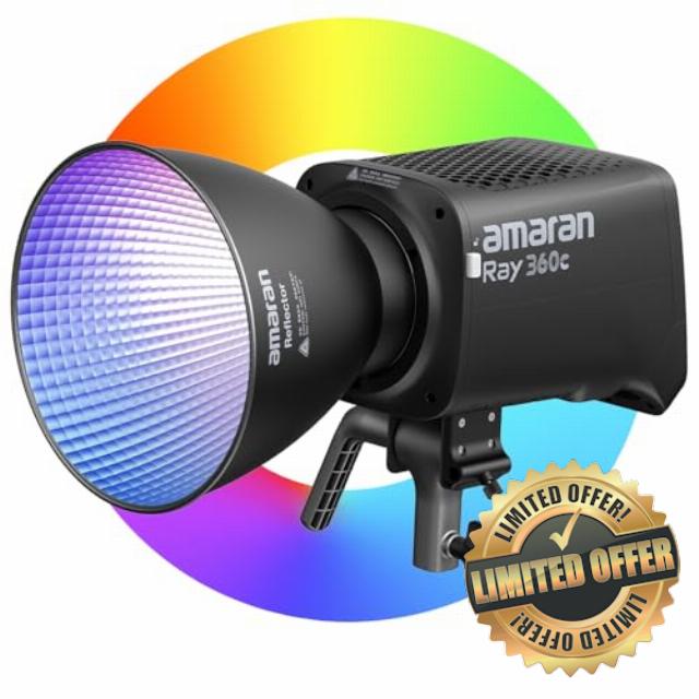 amaran Ray 360c 360W Full-Color COB Light