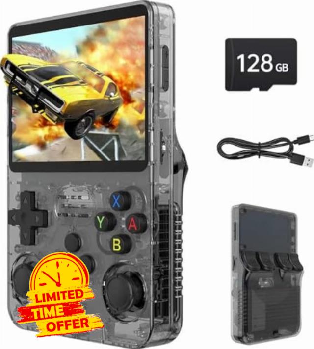 R36S Retro Handheld Game Console