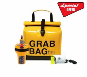 Ocean Signal rescueME EPIRB1 Safety Kit with Grab Bag