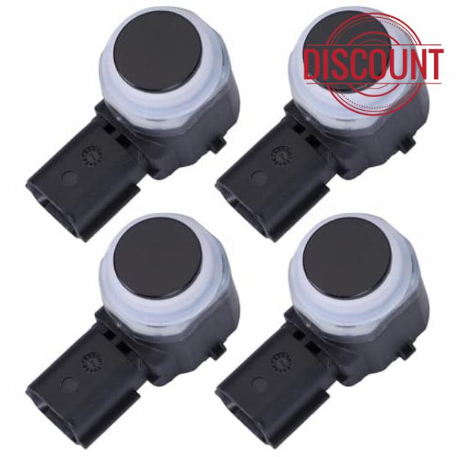 4Pcs Front and Rear PDC Parking Sensors for Ford Ranger T6 Facelift 2015-2022 PDC Parking Backup Reverse Assist Aid Sensor Replaces 1861365 1899672 EM2T15K859AA 2018772 5300014 5305181