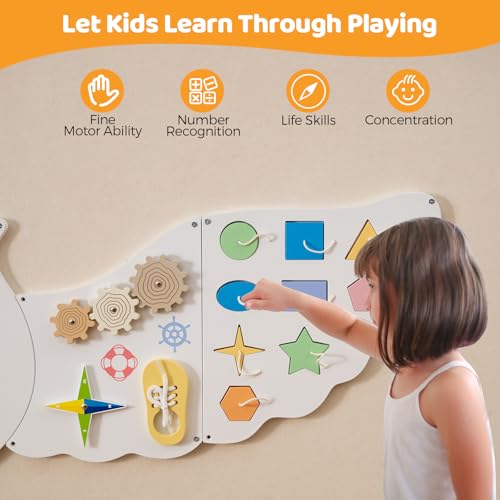 Toddler Learning Activity Center for Education & Early Development (White Owl)