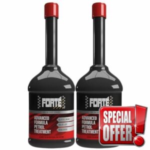 2x Forte Advanced Fuel System Petrol Treatment Additive – 400ml | Professional-Grade Formula for Cleaner Combustion