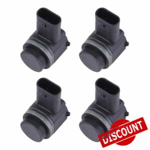4PCS Car PDC Parking Sensor Front Rear Parking Aid Backup Sensor for Freelander 2 for Discovery 4 for RangeRover Sport for Jaguar XF XJ XK for Volvo XC70 for Ford Fiesta LR010927 LR038084