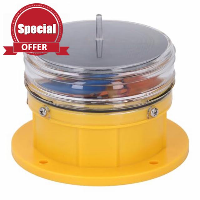 Solar Navigation Light Solar Boat Side Light 360 Degree Marine LED Marine Dock Warning Lamp Warning LED Powered Navigation           [Energy Class A]