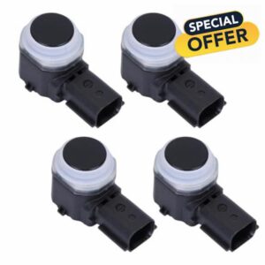 4Pcs PDC Parking Sensor Front Rear Left Right for Ford Ranger T6 Facelift 2015-2022 Car Reverse Backup Parking Assist Sensor Replaces EM2T15K859AA 1861365 1899672 2018772 5300014 5305181