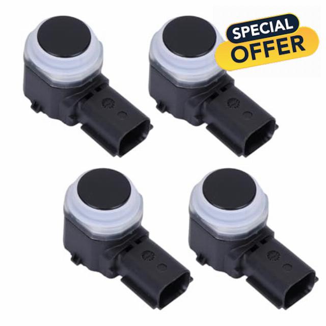 4Pcs PDC Parking Sensor Front Rear Left Right for Ford Ranger T6 Facelift 2015-2022 Car Reverse Backup Parking Assist Sensor Replaces EM2T15K859AA 1861365 1899672 2018772 5300014 5305181