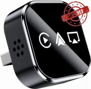 2026 Upgrade 3-in-1 Wireless CarPlay Adapter