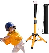 Hikeen Baseball Tee for Kids, Baseball Tee Baseball Batting Tee for Kids Softball & Baseball Prac...