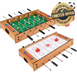 2 in 1 Football Air Hockey Combo Table