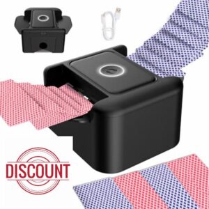 Automatic Card Shuffler Rechargeable for 1-2 Decks