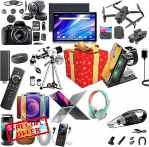 4-32 Piece Mixed Electronics Clearance Box ，Overstock Package