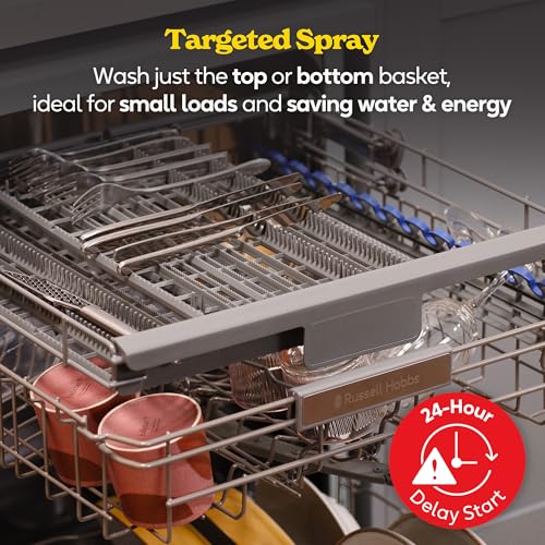 Height Adjustable Basket and Flexible Cutlery Tray