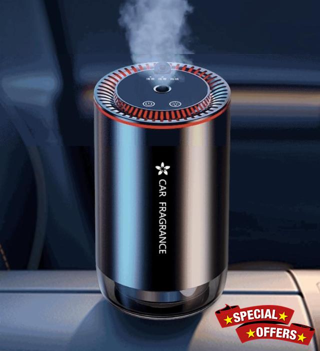 Portable Essential Oil Diffuser | Aluminum Alloy + PC | USB Type-C Rechargeable | 3-Speed Mist Control | Dual-Use Aromatherapy Diffuser for Home