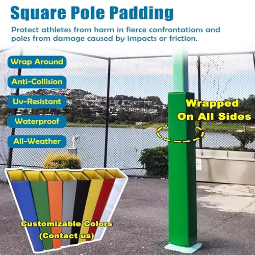 Anti-Collision Basketball Pole Replacement Cushion for Outdoor Playground Gym