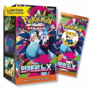 Korean Phantasmal Flames Inferno X Korean Booster Box | TCYM Authenticated | Pokemon Phantasmal Flames | Mega Evolution Pokemon Korean Booster Box | 30 Booster Packs