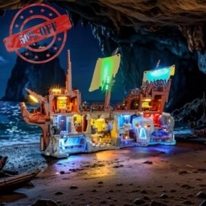 BRIKSMAX 2.0 Light Kit Compatible with Lego 21363 Goonies Ideas Building Sets- Original LED Lighting Kits (Accessories Only)